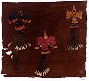 Cloth Fragment with Birds by Unknown Artist