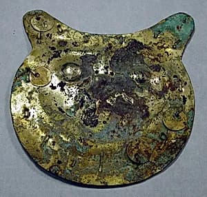 Copper Animal Plaque by Unknown Artist