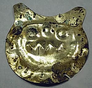 Copper Animal Plaque by Unknown Artist