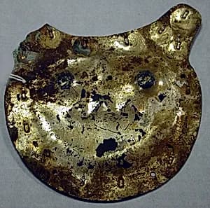 Copper Animal Plaque by Unknown Artist