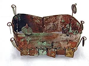 Copper Crown with Dangles by Unknown Artist