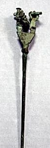 Copper Pin by Unknown Artist