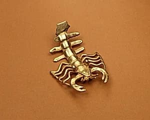 Crayfish Pendant by Unknown Artist