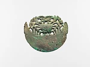 Crescent Ornament by Unknown Artist