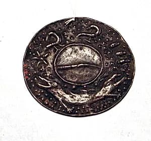 Disk Ornament by Unknown Artist