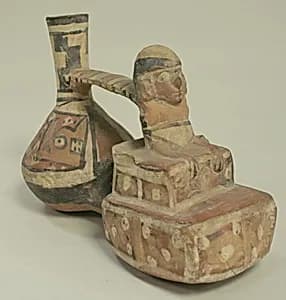 Double Chambered Bottle by Unknown Artist