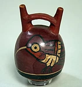 Double Spout Bottle by Unknown Artist