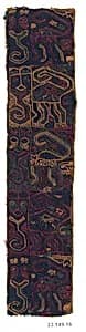 Embroidered Border Fragment by Unknown Artist