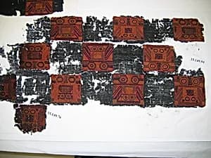 Embroidered Mantle Fragment by Unknown Artist