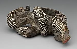 Figure Vessel by Unknown Artist