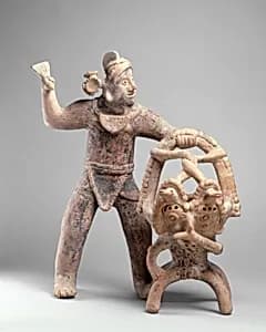 Figure with Incense Burner by Unknown Artist