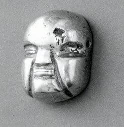 Gold Necklace Ornament by Unknown Artist