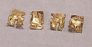 Gold Sheet Fragment by Unknown Artist