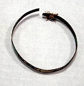 Hammered Copper Band by Unknown Artist