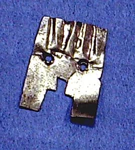 Hammered Gold Ornament Fragment by Unknown Artist
