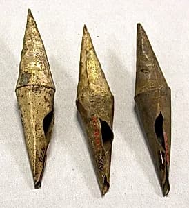 Hammered Silver Cone Ornament by Unknown Artist