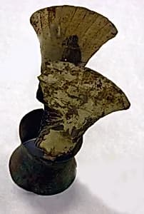 Hammered Silver Miniature Crown by Unknown Artist