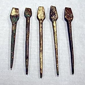 Hammered Silver Miniature Spatula by Unknown Artist