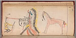 Maffet Ledger: Drawing by Unknown Artist