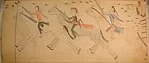 Maffet Ledger: Drawing by Unknown Artist