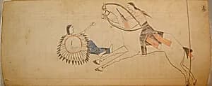 Maffet Ledger: Drawing by Unknown Artist