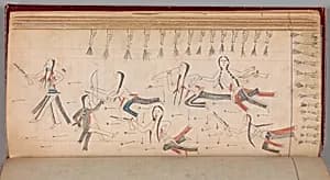 Maffet Ledger: Drawing by Unknown Artist