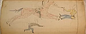 Maffet Ledger: Drawing by Unknown Artist