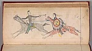 Maffet Ledger: Drawing by Unknown Artist