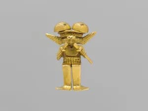 Masked Figure Pendant by Unknown Artist