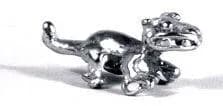 Miniature jaguar pendant by Unknown Artist