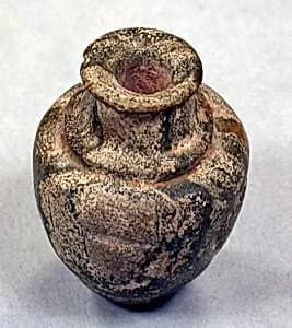 Miniature Stone Vase by Unknown Artist