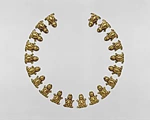 Necklace Ornaments, Frogs by Unknown Artist