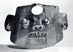 Nose Ornament with Face by Unknown Artist