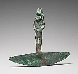 Ornamented Knife by Unknown Artist
