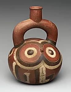 Owl Bottle by Unknown Artist