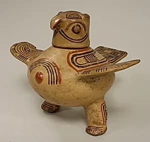 Owl Vessel by Unknown Artist