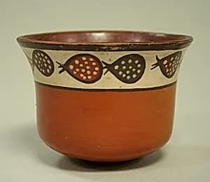 Painted Jar by Unknown Artist