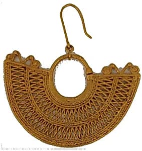 Pair of Ear Ornaments by Unknown Artist