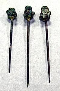 Pin with Head Top by Unknown Artist