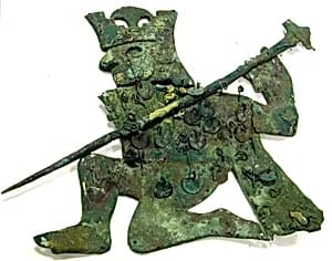 Profile Warrior Ornament by Unknown Artist