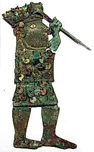 Profile Warrior Ornament by Unknown Artist