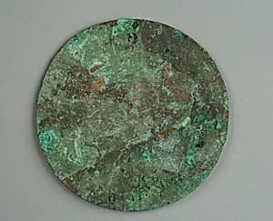 Round Plaque by Unknown Artist