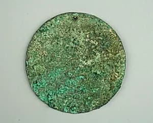 Round Plaque by Unknown Artist