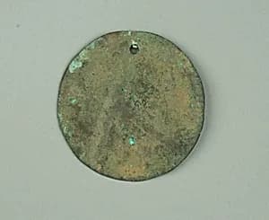 Round Plaque by Unknown Artist