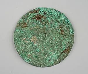 Round Plaque by Unknown Artist