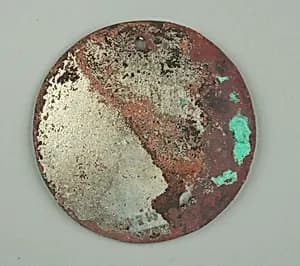 Round Plaque by Unknown Artist