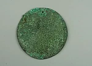 Round Plaque by Unknown Artist