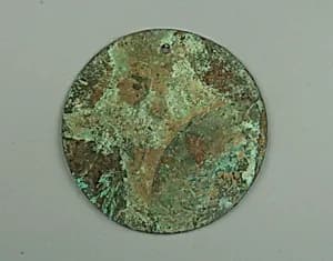 Round Plaque by Unknown Artist
