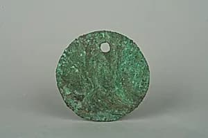 Round Plaque by Unknown Artist