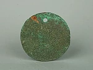 Round Plaque by Unknown Artist